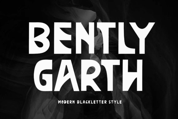 Bently Garth: A Premium Blackletter Font for Makers