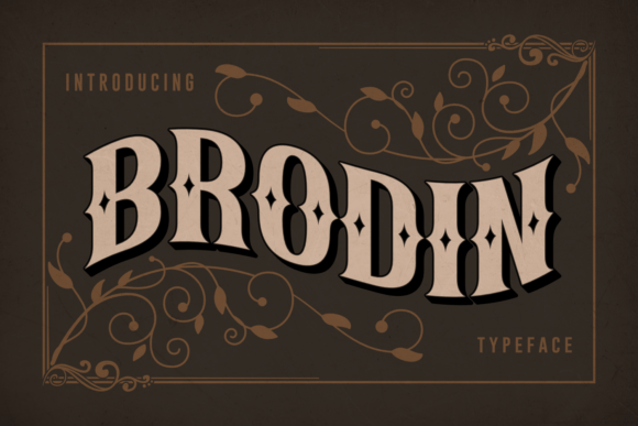 Brodin: A Vintage Blackletter Font Review
