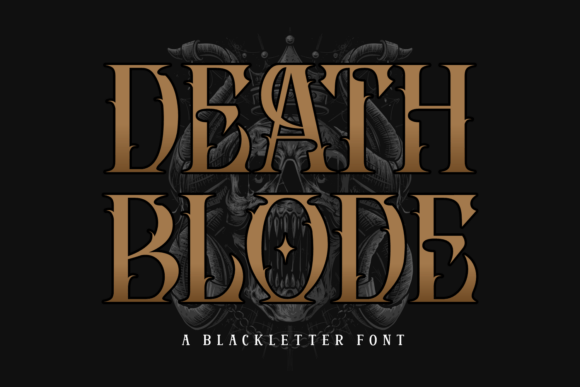 Death Blode Font: How a Dark Gothic Typeface Transformed My Brand