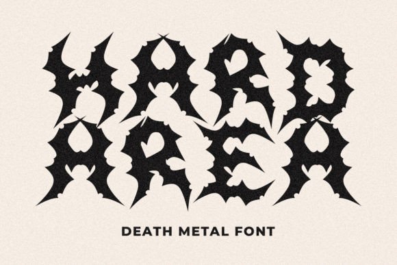 Hard Area: A Bold Blackletter Font for Branding