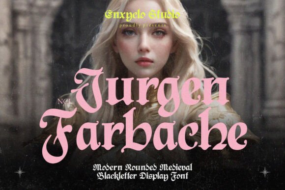 Jurgen Farbache: A Medieval Blackletter Font for Editors