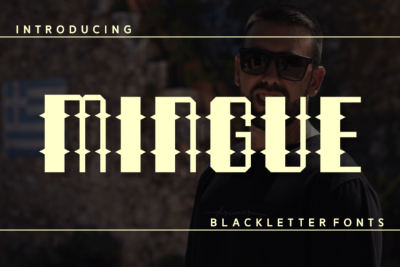 Mingue: A Gothic Font for Bold Brand Identity