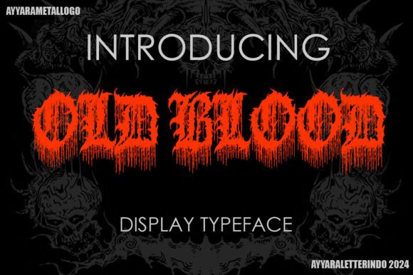 Old Blood: A Blackletter Typeface for Bold Editorial Design