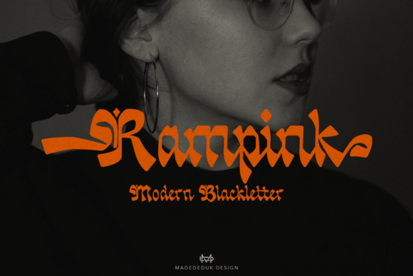 Rampink: A Modern Blackletter Font for Makers