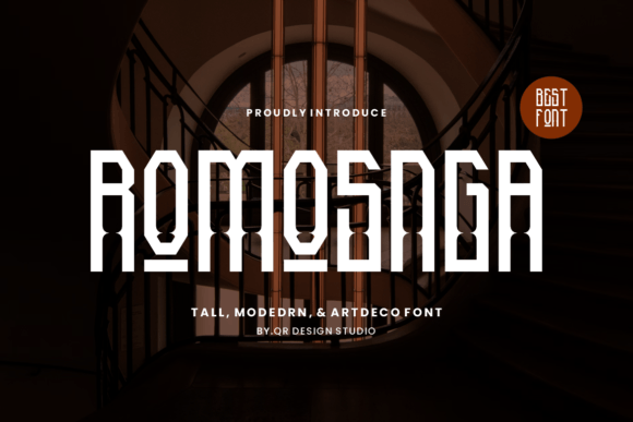 Romosnga: A Bold Blackletter Font for Campaigns