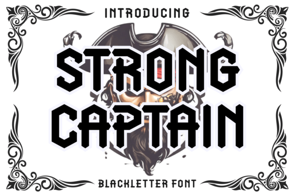 Strong Captain: A Bold Blackletter Font for Editors