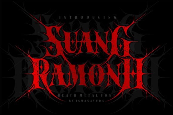 Suangb Ramonh: A Bold Blackletter Font for Brands