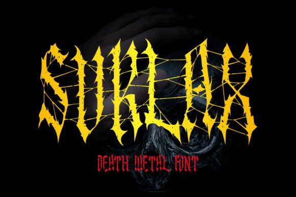 Suklax: A Bold Blackletter Font for Edgy Campaigns