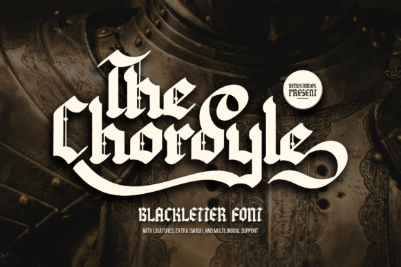 The Chordyle: A Medieval Blackletter Font for Web Design
